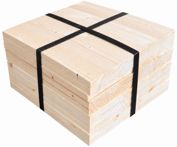 Brekkeplater i gran.  10-pakning (30 × 30 × 1,8 cm)
